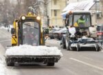 В Москве приступили к очередной противогололедной обработке улиц из-за снегопада