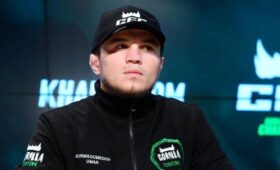 Боец Умар Нурмагомедов победил бразильца на турнире UFC 324