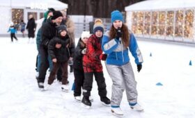 Северный речной вокзал подготовил мастер-классы по фигурному катанию и эстафеты