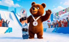 ОКР представил олимпийского мишку в качестве нового талисмана