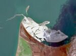 Дрейфующий лед зафиксировали у Бакальской косы в Черном море