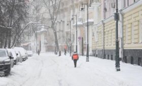 Небольшой снег и до 3 градусов мороза ожидаются в Москве 22 февраля