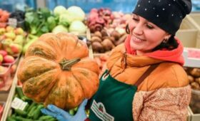 Участница московской ярмарки отправляет бойцам СВО фрукты из собственного сада