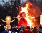 Гигантское чучело в честь Масленицы сожгут на «Городской ферме» на ВДНХ