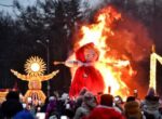 Гигантское чучело в честь Масленицы сожгут на «Городской ферме» на ВДНХ