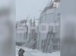 Крыша цеха завода в Липецкой области могла обрушиться из-за скопления снега