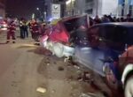 Три человека погибли после наезда автомобиля на бетонное ограждение в Казани