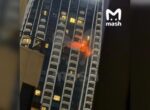 Беспилотник влетел в жилой небоскреб в Дубае