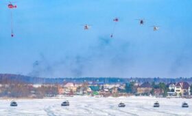 Учения по отработке действий в паводок и пожароопасный период проведены в Москве