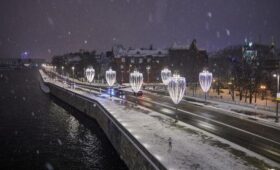 Москвичей предупредили о снегопаде в ночь на 9 марта