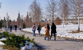 Суточный рекорд температуры воздуха побит в Москве 15 марта