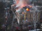 В Ярославле для жителей дома, где ночью произошел пожар, развернули ПВР