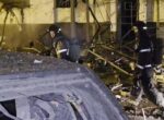 МЧС показало работу спасателей на месте взрыва дома в Севастополе