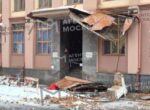 Обрушение козырька здания произошло в Кожевническом проезде