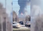 Кадры пожара на «Нижнекамскнефтехиме» в Татарстане появились в Сети