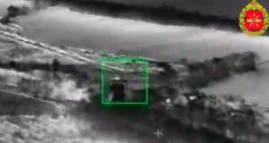 ВС РФ ударом дрона «Герань» поразили украинский вертолет Ми-8