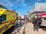 РИА Новости: два человека обратились за медпомощью из-за пожара в БЦ Turas в Москве