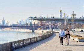 Малооблачная теплая погода ожидается в Москве 22 марта