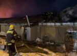 Открытое горение ликвидировано в мебельном цехе в Химках
