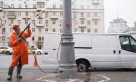 Более 720 тыс элементов наружного освещения промоют в Москве