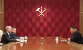 Володин встретился с Ким Чен Ыном в Пхеньяне