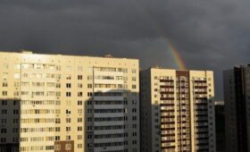 Первая весенняя гроза прогремела на севере Подмосковья