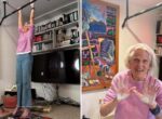 90-летняя женщина установила мировой рекорд по вису на турнике