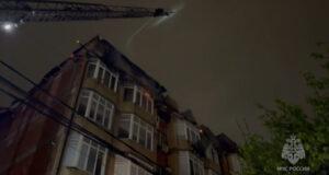 Пожарные локализовали возгорание в жилом доме в Махачкале