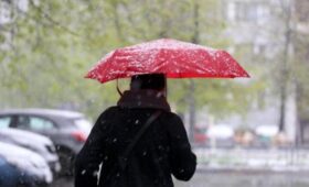 Мокрый снег и порывистый ветер ожидаются в Москве 10 апреля