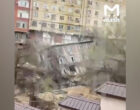 Многоквартирный дом обрушился в Махачкале после подтопления