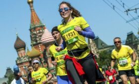 Москва онлайн покажет Московский полумарафон