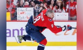 Овечкин забросил 927-ю шайбу в НХЛ и обновил снайперский рекорд лиги