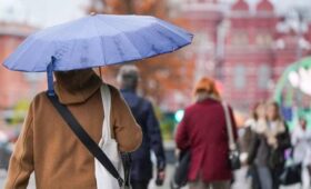 Период дождливой погоды начнется в Москве с 5 апреля
