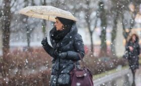 Мокрый снег ожидается в Москве вечером 7 апреля