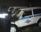 Мужчина поджег полицейские автомобили в Чувашии