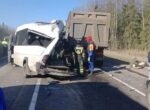 Девять человек пострадали в результате массового ДТП из пяти автомобилей в Ленобласти