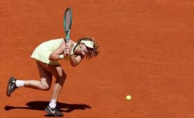 Теннисистка Андреева вышла в полуфинал турнира WTA