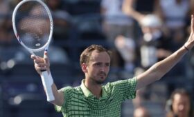 Теннисист Даниил Медведев впервые не выиграл ни одного гейма в матче ATP