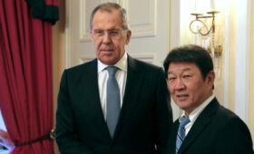 Глава МИД Японии Мотэги заявил о доверительных отношениях с Лавровым