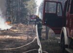 Лесной пожар в Чернобыльской зоне отчуждения не удается потушить уже третий день