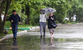 Москвичей предупредили о грозе, граде и сильном ветре в ближайшее время