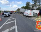 Грузовик врезался в 8 автомобилей в Дмитровском округе Подмосковья