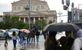 Дождь, гроза и до 26 градусов ожидаются в Москве 5 мая