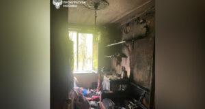 Пожилая женщина погибла при пожаре в квартире на западе Москвы
