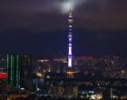 На Останкинской телебашне в День Победы включат праздничную подсветку