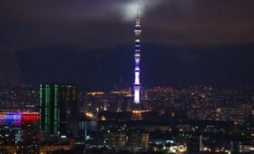 На Останкинской телебашне в День Победы включат праздничную подсветку