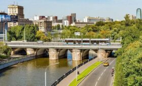 Дорожное покрытие обновлено на Лефортовском мосту