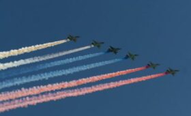 Облачность может помешать пролету боевой авиации в Москве на 9 Мая