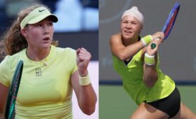 Российские теннисистки Андреева и Шнайдер вышли в полуфинал турнира WTA в Риме