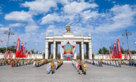 В «Мосфото» показали, как столица встречает 81-ю годовщину Великой Победы